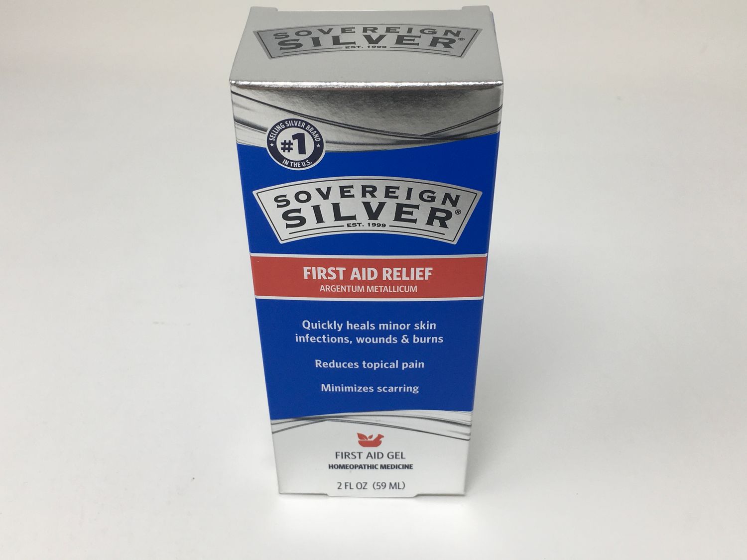 Bio Active Sovereign Silver  2oz First Aid  Gel Pump (Sovereign Silver)