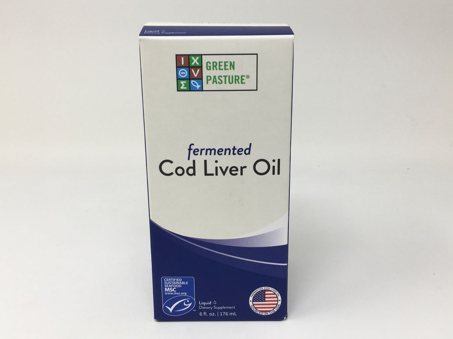Cod Liver Oil (fermented ) 6.1oz (Green Pasture)