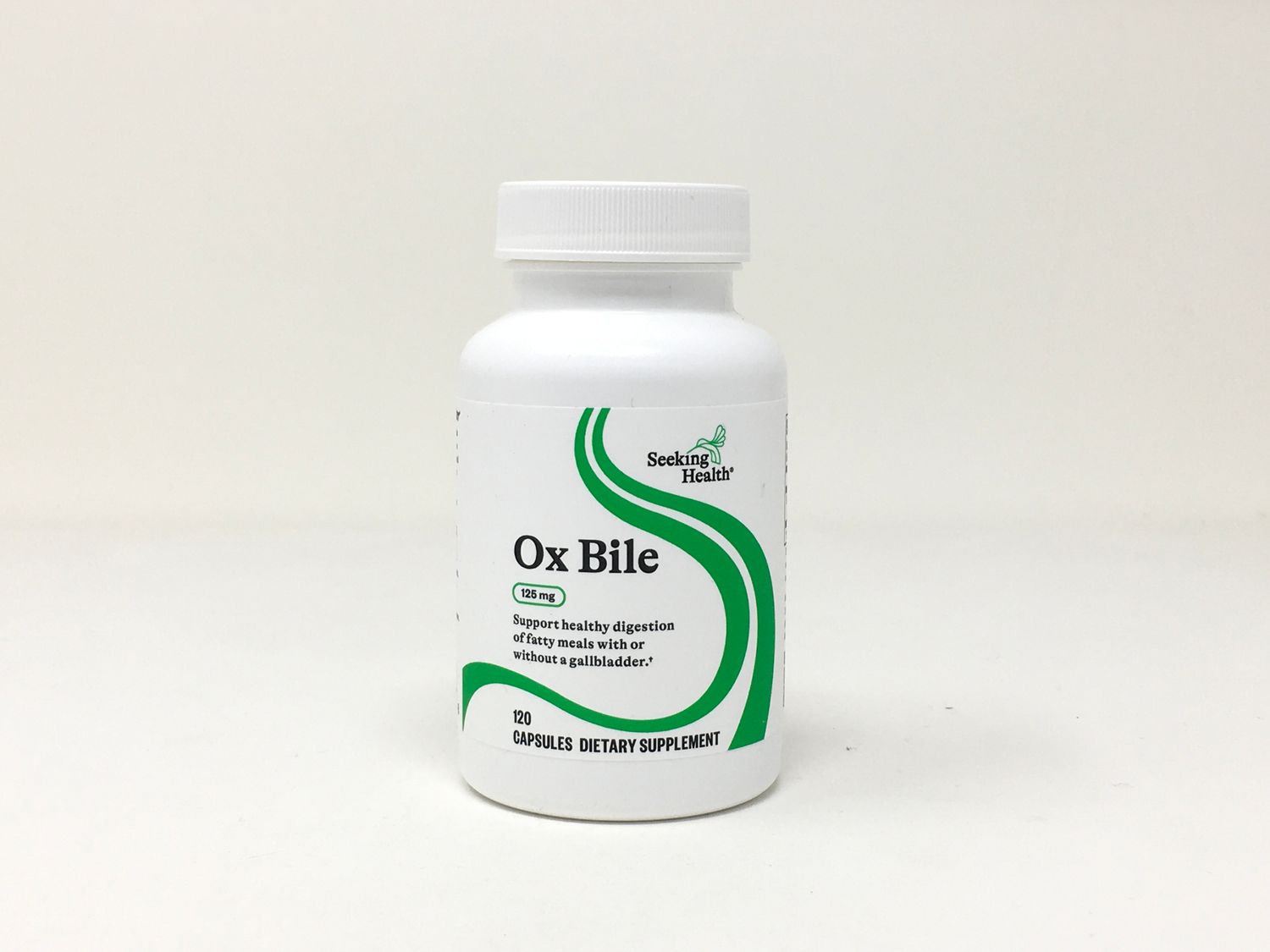 Ox Bile  125mg 120 caps (SeekingHealth)