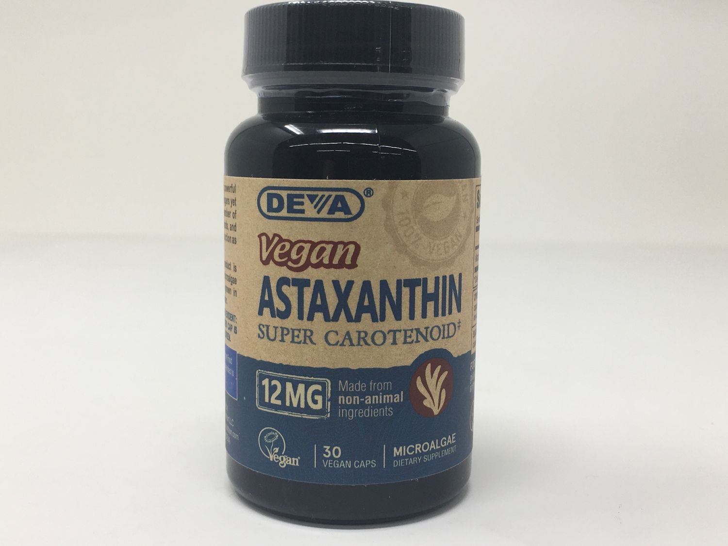 Vegan Astaxanthin 12mg 30caps (Deva Nutrition)