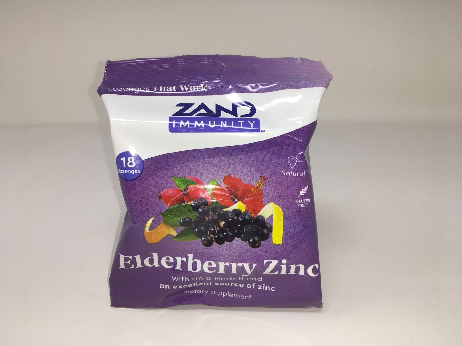 Elderberry Zinc 18lozenges(Zand)