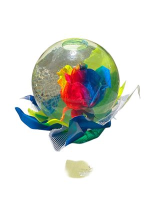 Rainbow Rose Globe