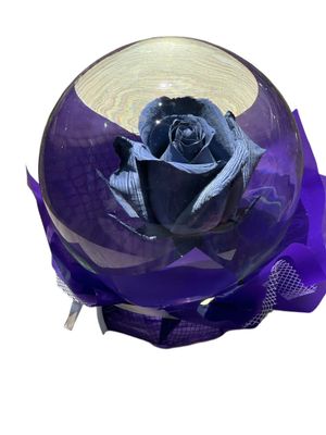 Purple Rose Globe