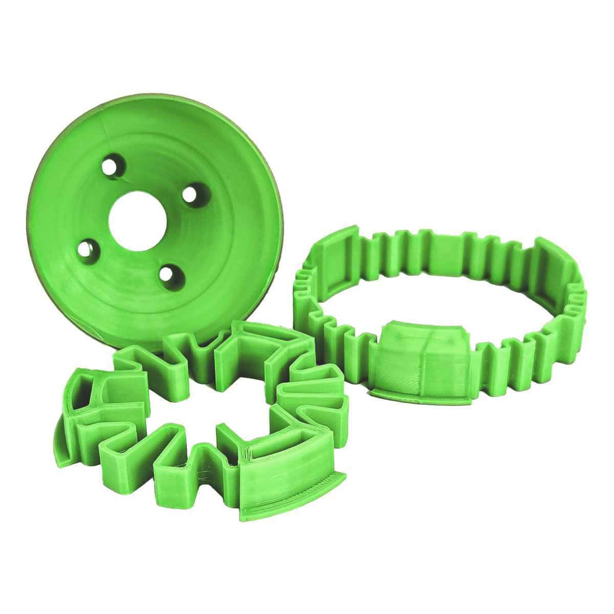 PrecisionFlex Rotary Combo: 81 & 95 3-Jaw Chuck Attachments