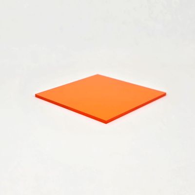 Acrylic Sheet - Orange Clear