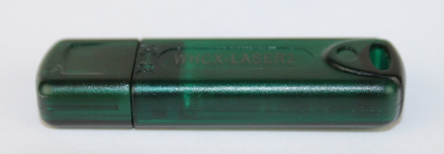 LaserCut 5.3 Green USB Authorization Dongle (Used)