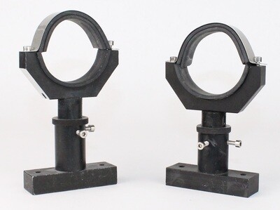 Laser Tube Mount Clamp Set Clamping Diameter - 65mm - QX