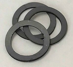 CO₂ Laser Focal Tube Lens Washer – Rubber, 20mm CO₂ Laser Focal Tube Lens Washer – Rubber, 20mm