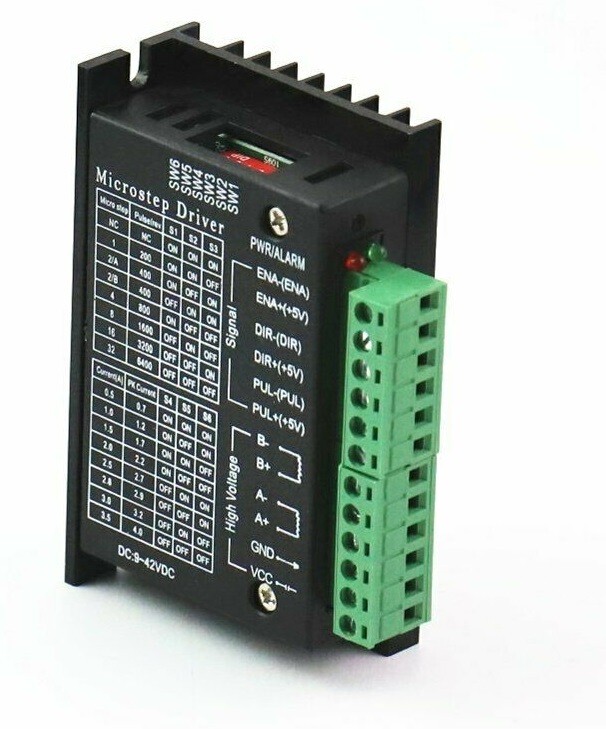 Bi-Polar Stepper Motor Driver (Part Number SMD-TB6600)