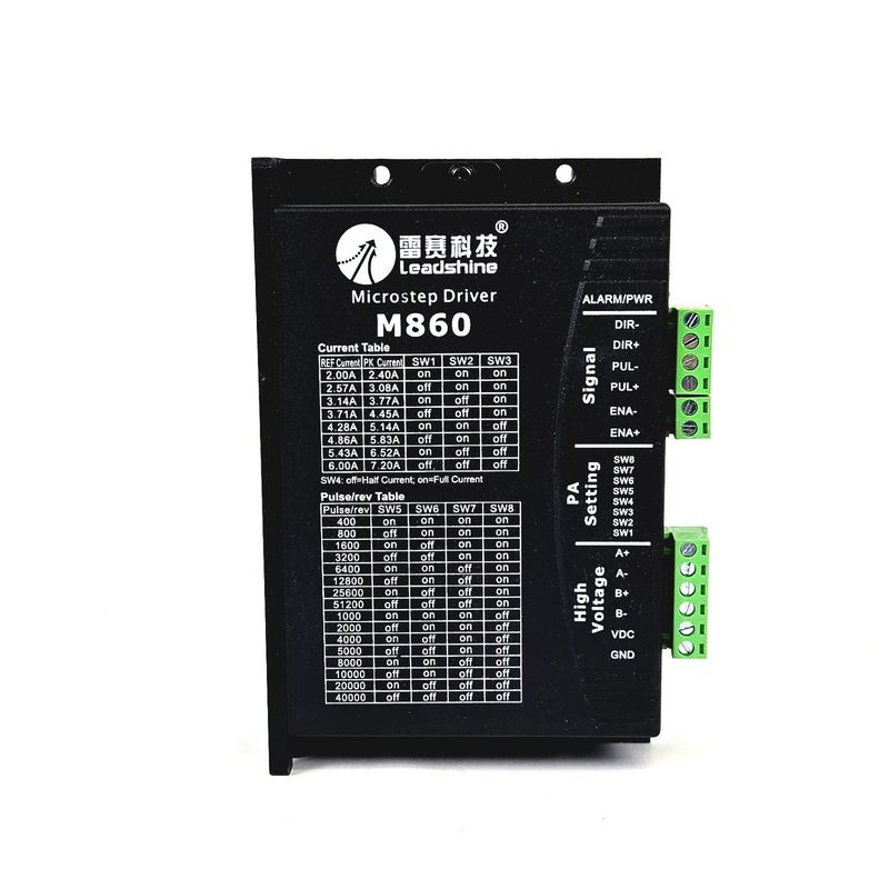 SMD-M860 Bipolar Microstep Stepper Motor Driver – 24–80VDC SMD-M860 Bipolar Microstep Stepper Motor Driver – 24–80VDC