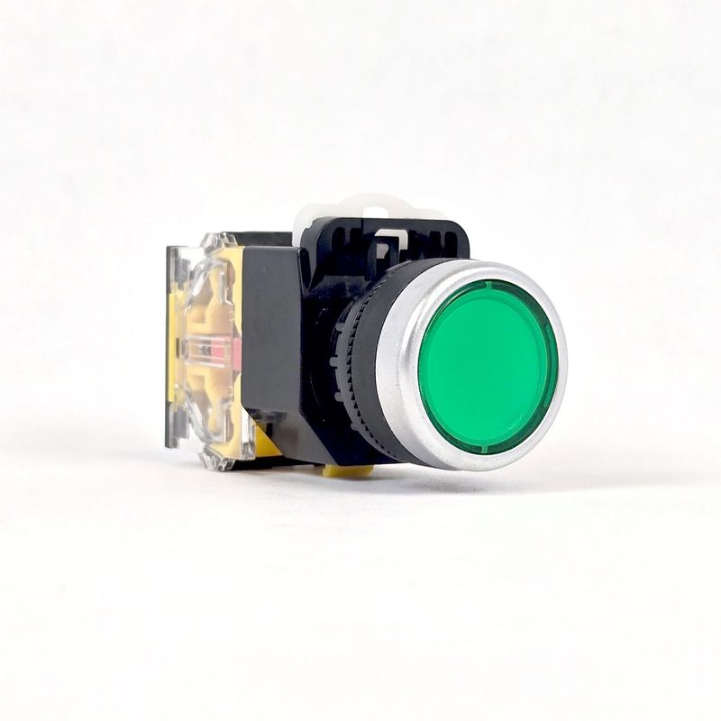 Green Toggle Button (22mm)