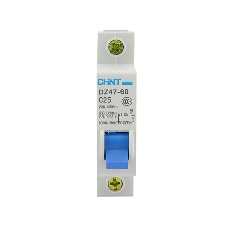 DZ47-60 C25 25A 2-Pole Circuit Breaker