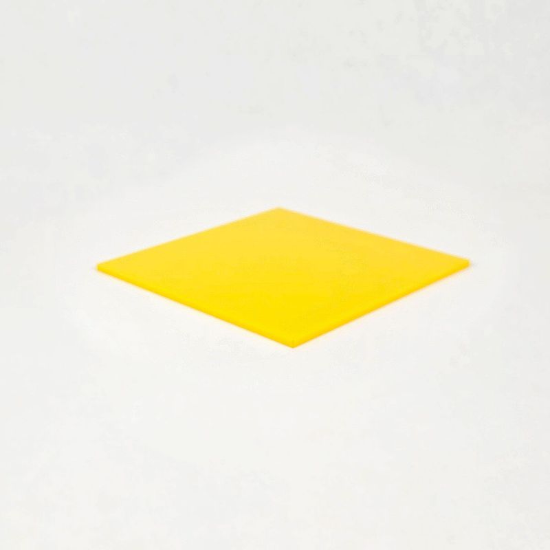 Acrylic Sheet - Yellow 3mm Acrylic Sheet - Yellow 3mm