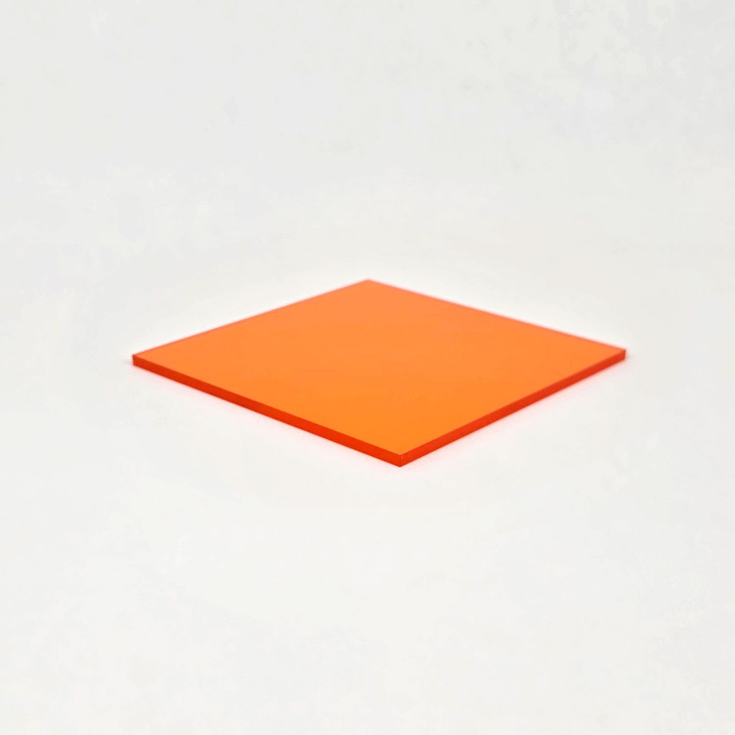 Acrylic Sheet - Orange Clear