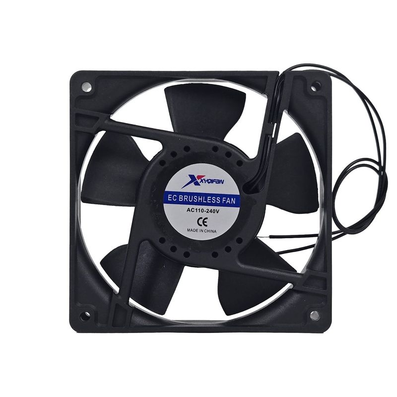 EC Brushless Cooling Fan – 120mm (110–240V AC)