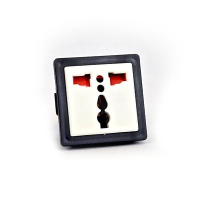 Universal AC Power Receptacle – 10A 250V Panel Mount