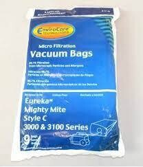 *Bags* Eureka Canister Mighty Mite Type C (9 pack)