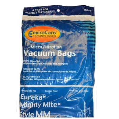 *Bags* Eureka Mighty Mite Canister Type MM (9 Pack)