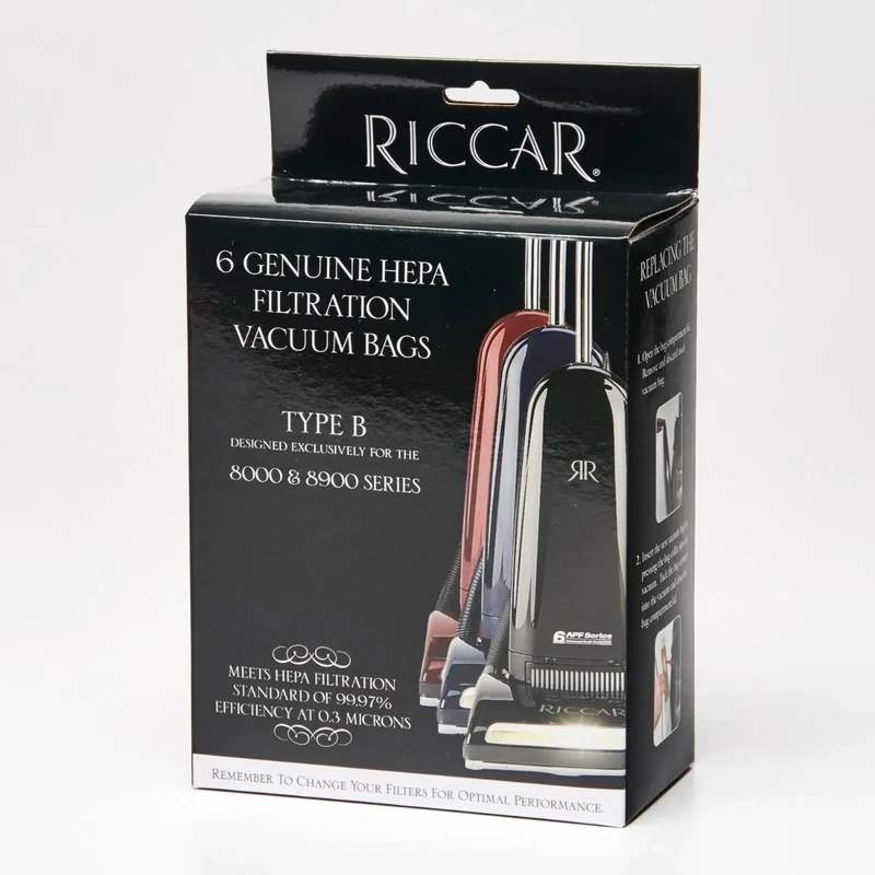*Bags* Riccar / Simplicity Upright Type B Allergen (6 pack)