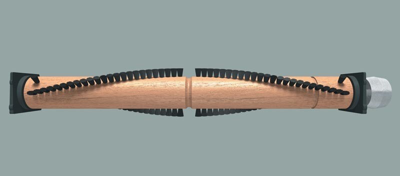 *Brush Roll* Rainbow Powerhead (Fits R1650).  Wood   Generic