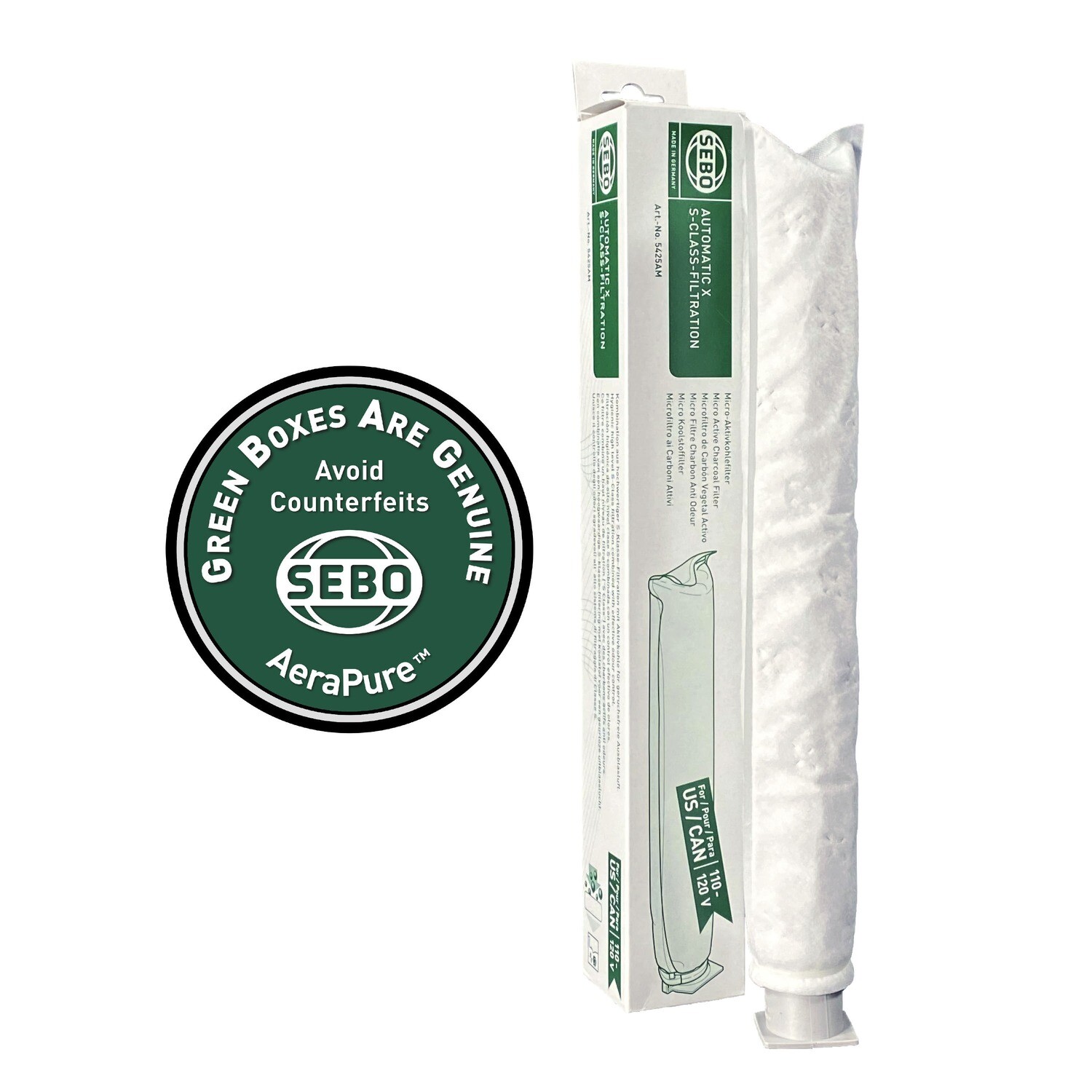 *Filter* SEBO Automatic X Tube Filter