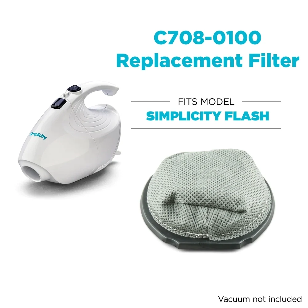 *Filters* Simplicity (Flash) Handheld Vac Cloth Micro Filter
