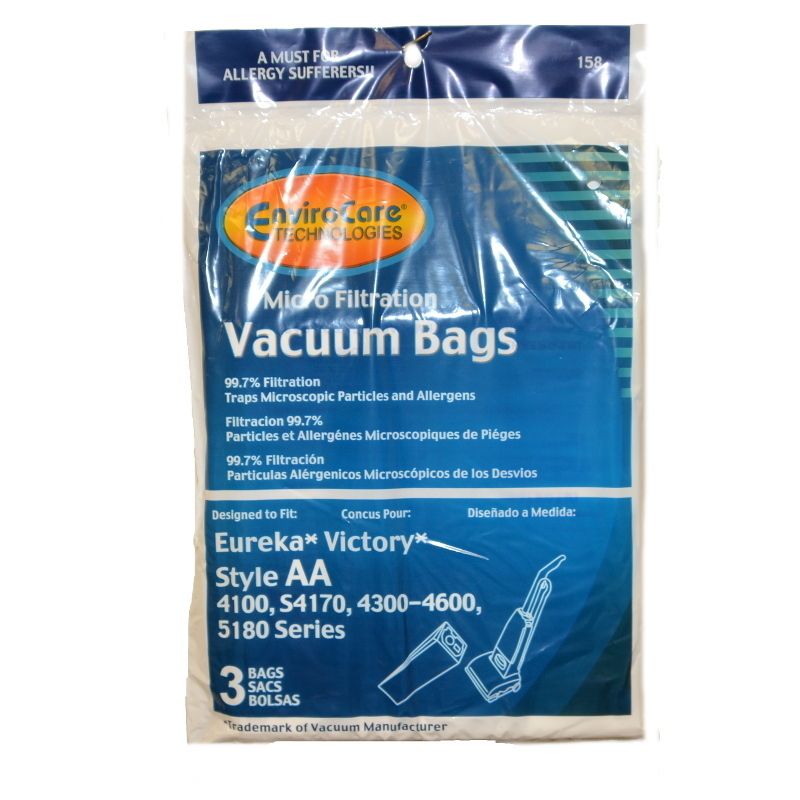 Eureka Upright Type AA Bags (3 Pack)