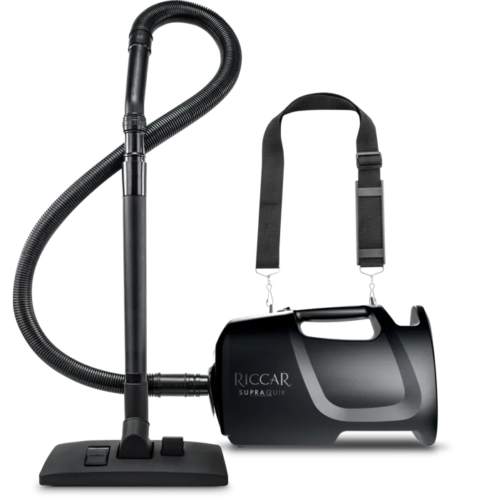Riccar SupraQuik Portable Canister Vacuum with Shoulder Strap (RSQ1.6)