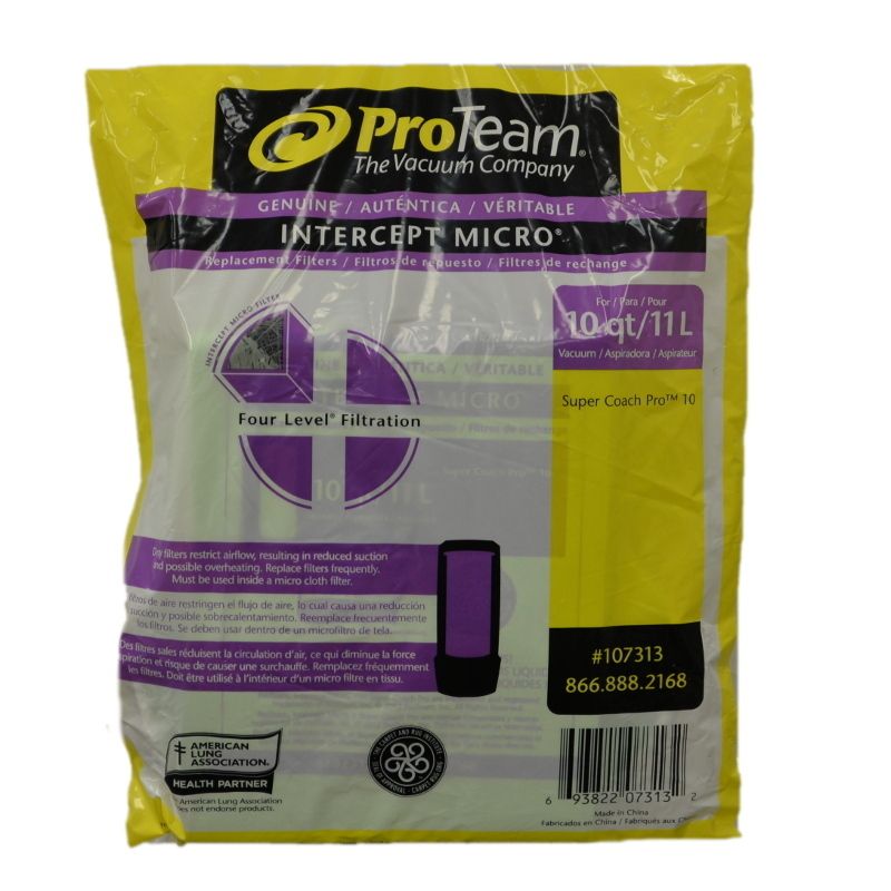 Proteam Super Coach 10 qt. Bags - Generic (10 Pack)