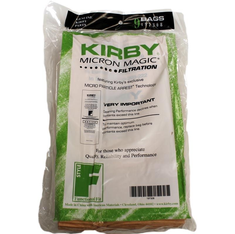 Kirby Type F Bags (2 pack)