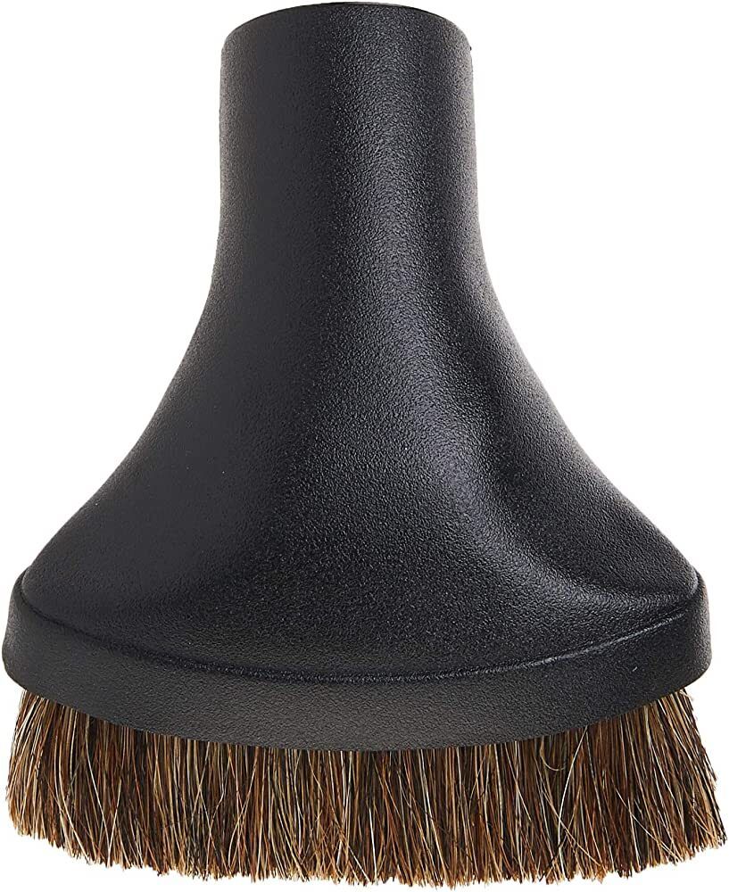1 1/4" Oval Dust Brush - Horse Hair (Black)