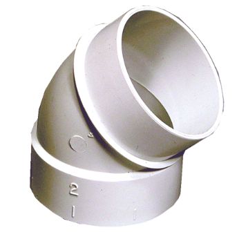 45 Degree Spigot Fitting