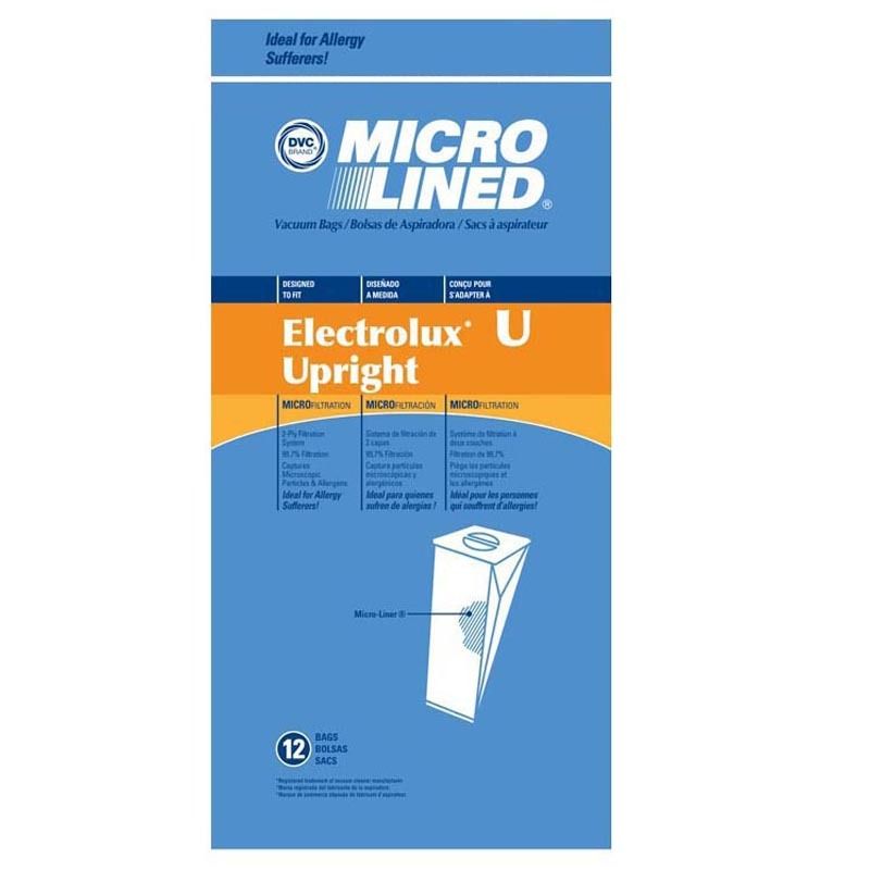 Electrolux/ProTeam Upright Type U Bags (12 Pack)