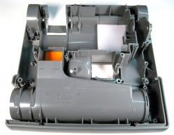 SEBO Chassis, complete, without support screws, for X4 (gray black), w/X1 include #5480 swivel neck support