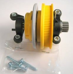 SEBO Sensor, with pulley and screws, for X4, G1, and G4 (has yellow ring)