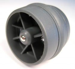 SEBO Pile Adjustment Wheel, for X series (gray black)