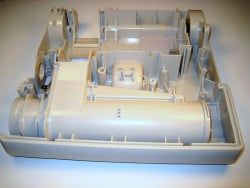 SEBO Chassis, complete, for G1 and G4 (light gray)