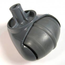 SEBO Castor, complete, for C series (dark gray)