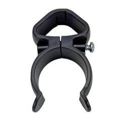 SEBO Mounting Clip, with screw, for dusting brush (1387GS), 370 and 300/350 (gray black)