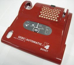SEBO Power Head Cover, complete, for X4 BOOST (red)