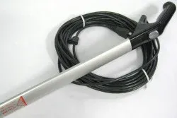 SEBO Handle with Cord, Tube, and Switch, for black X4 and X7 (black/silver)