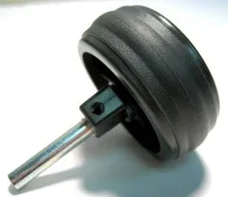 SEBO Wheel, complete, for ET-1 and ET-2 (gray black)