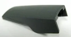 SEBO Release Button Cover, for ET-1, ET-2, FELIX swivel neck #2307GS, and DISCO (gray black)