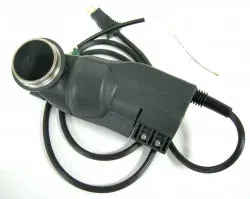 SEBO Swivel Neck Assembly, complete, for 9942F1 ET-1 Power Head (with black 46" cable)