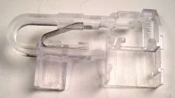 SEBO Lever with leaf spring, for ET-1 and ET-2