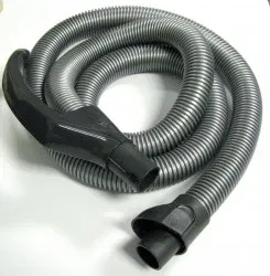 SEBO Handle, Retaining Ring, with Hose and Coupling, for C1.1 and C2.1, 7ft. (gray black)