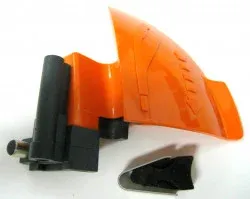 SEBO Handle Release Button, for FELIX Fun (orange)