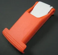 SEBO Foot Pedal, Complete, for X7 and X8 (light gray/orange)