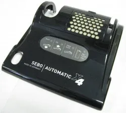 SEBO Power Head Cover, complete, for X4 (black)