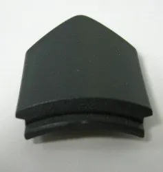 SEBO Back Cover, TS-neck, for ET-1, ET-2, FELIX (except White), and DISCO (gray black)